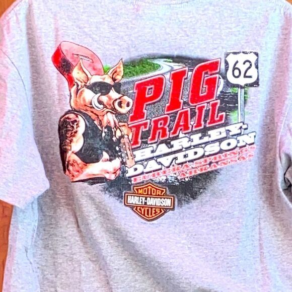 Mens short sleeve HD tee size Lg - Picture 3 of 5